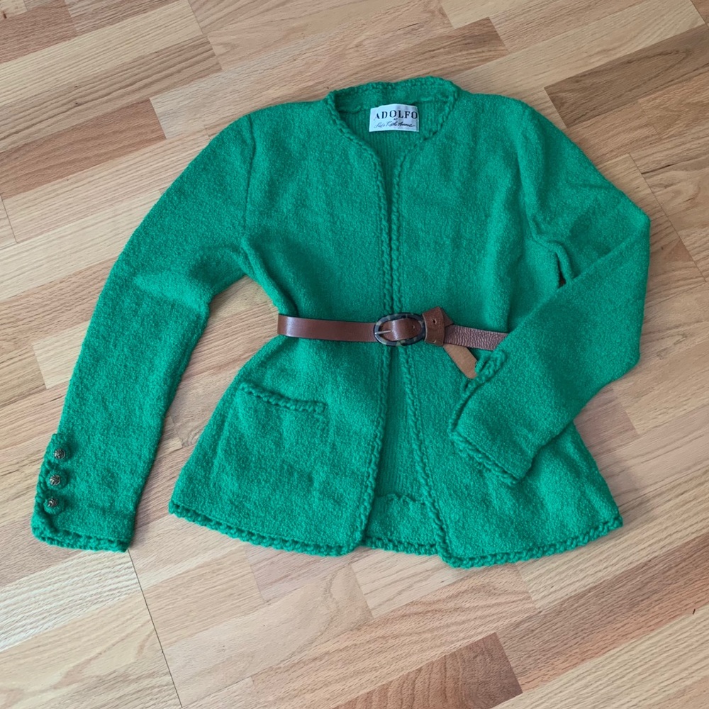 Luxury Vtg SAKS 5th Avenue Designer💚 jacket